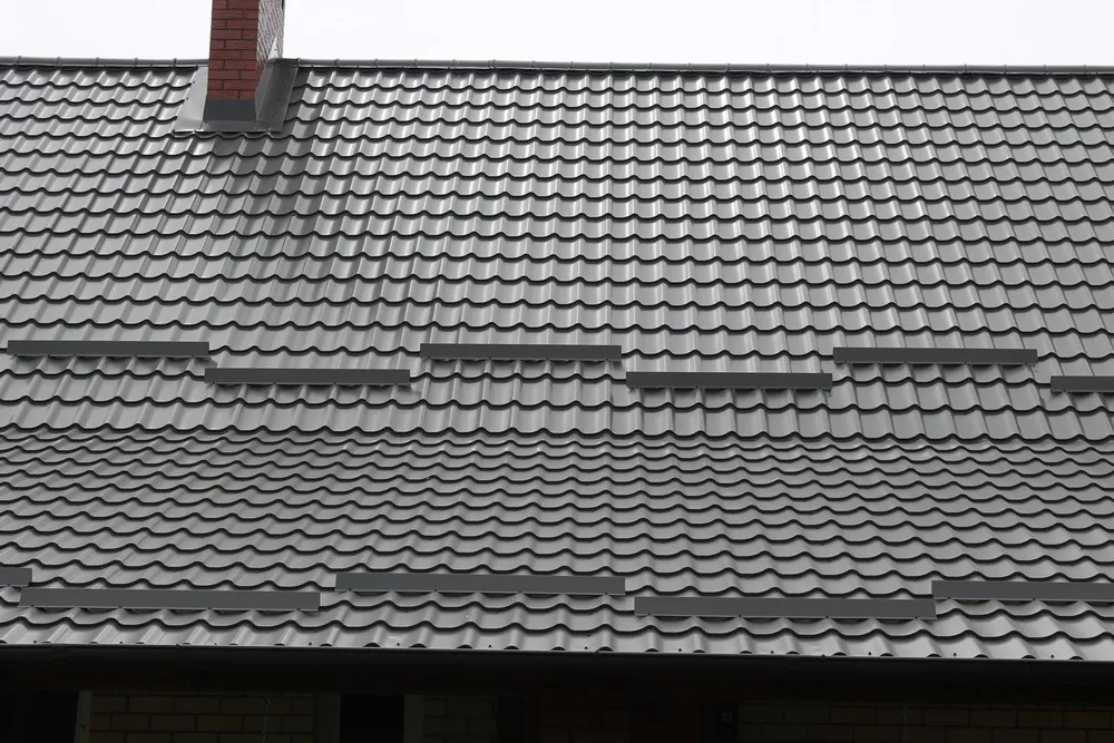 Металлочерепица “Вилейская волна” 0.45 и 0.50 мм, длина волны 350×24 мм — изображение 8