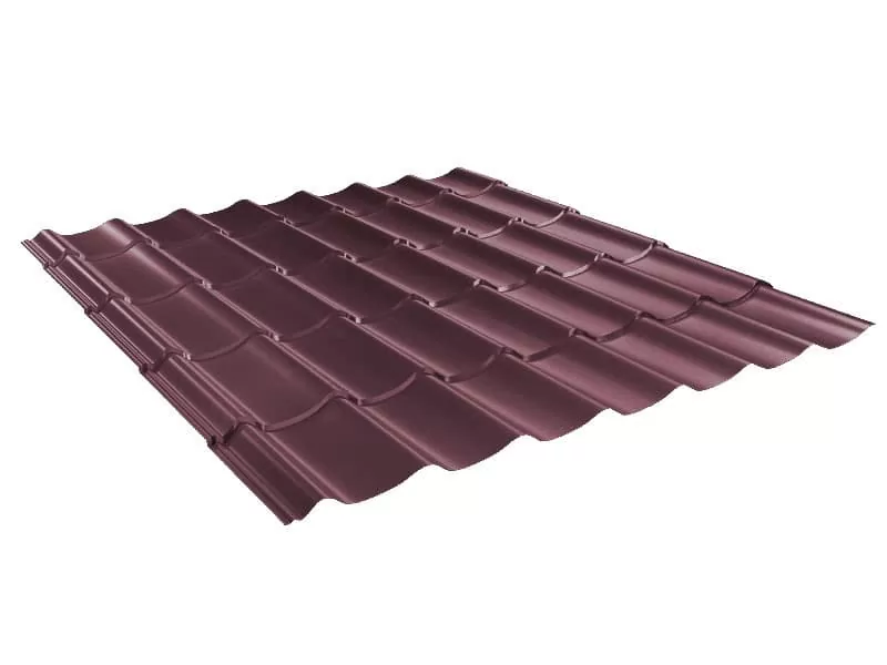 Металлочерепица “Монтеррей” 0.45 и 0.50 мм, длина волны 350х19 мм — изображение 2